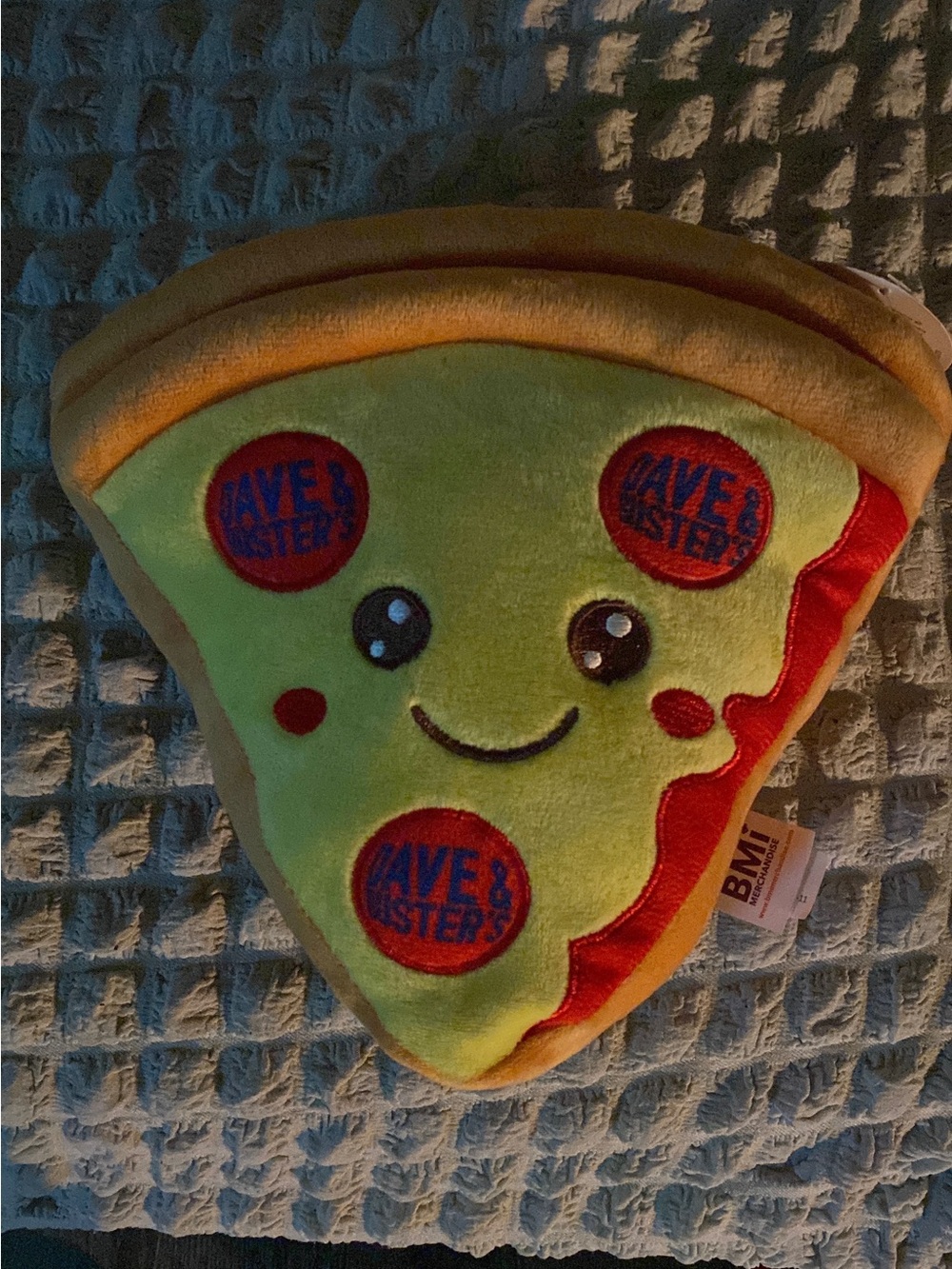 Cute Green Pizza Slice Plush Stuffed Toy - Brand: